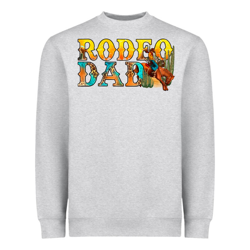 Western Rodeo Dad Heavyweight Sweatshirt by BundleAndBundleShop | Teevron