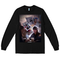 Black unsaid emily julie and the phantoms poster gift (1) Long Sleeve Tee - lanVoArt