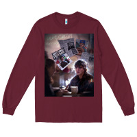 Burgundy unsaid emily julie and the phantoms poster gift (1) Long Sleeve Tee - lanVoArt