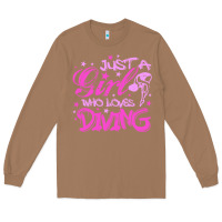 Toasted Coconut funny springboard diving quote diver gift for love girl Long Sleeve Tee - lanVoArt