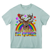 Arona LGBTQ+ Oh Deer I'm Queer Heavy Core Tee - BundleAndBundleShop