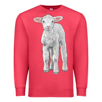 Cardinal merino wool baby sheep Premium Sweatshirt - LillyAllenDesigns