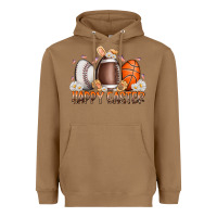 Toasted Coconut happy easter day eggs Heavyweight Hoodie - RacoonDesign