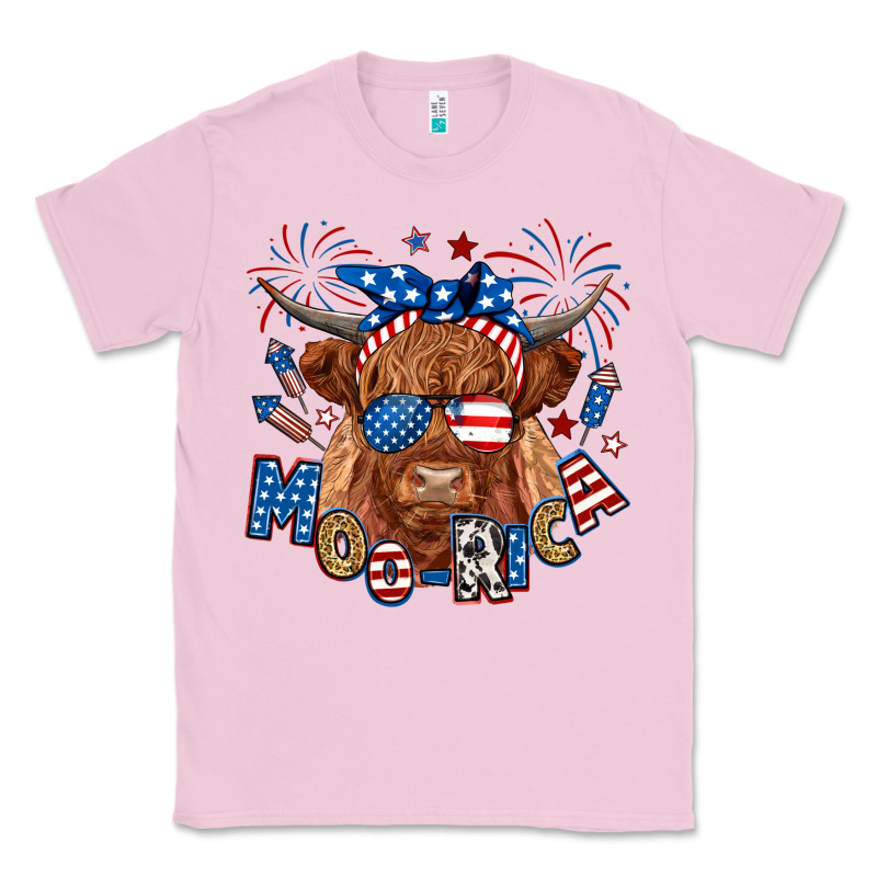 Moo Rica Highland Cow Classic Tee by RanaPortraitStore | Teevron