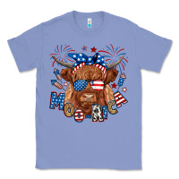 Colony Blue moo rica highland cow Classic Tee - RanaPortraitStore