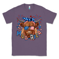 Lavender moo rica highland cow Classic Tee - RanaPortraitStore