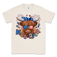 Natural moo rica highland cow Classic Tee - RanaPortraitStore