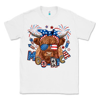 White moo rica highland cow Classic Tee - RanaPortraitStore