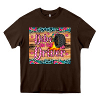 Chocolate Brown dibs on the driver Heavy Core Tee - JahusDesignShop