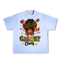 Grape Ice granny claus afro messy bun Urban Heavy Tee - texasbilliewilder