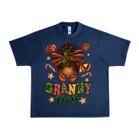 Navy granny claus afro messy bun Urban Heavy Tee - texasbilliewilder
