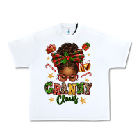 White granny claus afro messy bun Urban Heavy Tee - texasbilliewilder