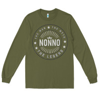 Graphic 365 Nonno The Legend Grandpa Men Funny Gift Long Sleeve Tee | Teevron