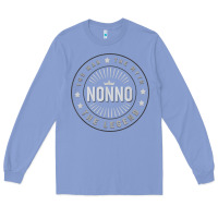Colony Blue Graphic 365 Nonno The Legend Grandpa Men Funny Gift Long Sleeve Tee - lanVoArt