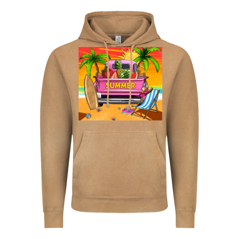 Summer Truck Vintage Hoodie by TumblerDesignByShophia | Teevron