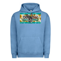 Pigment Pebble Blue french bulldog mom license plate template Urban Hoodie - BarkalooDesign