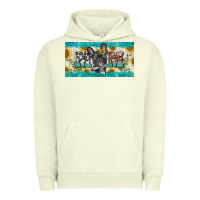 Pigment Pistachio french bulldog mom license plate template Urban Hoodie - BarkalooDesign