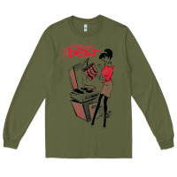 Army Green the english beat Long Sleeve Tee - lanVoArt