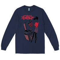 Navy the english beat Long Sleeve Tee - lanVoArt