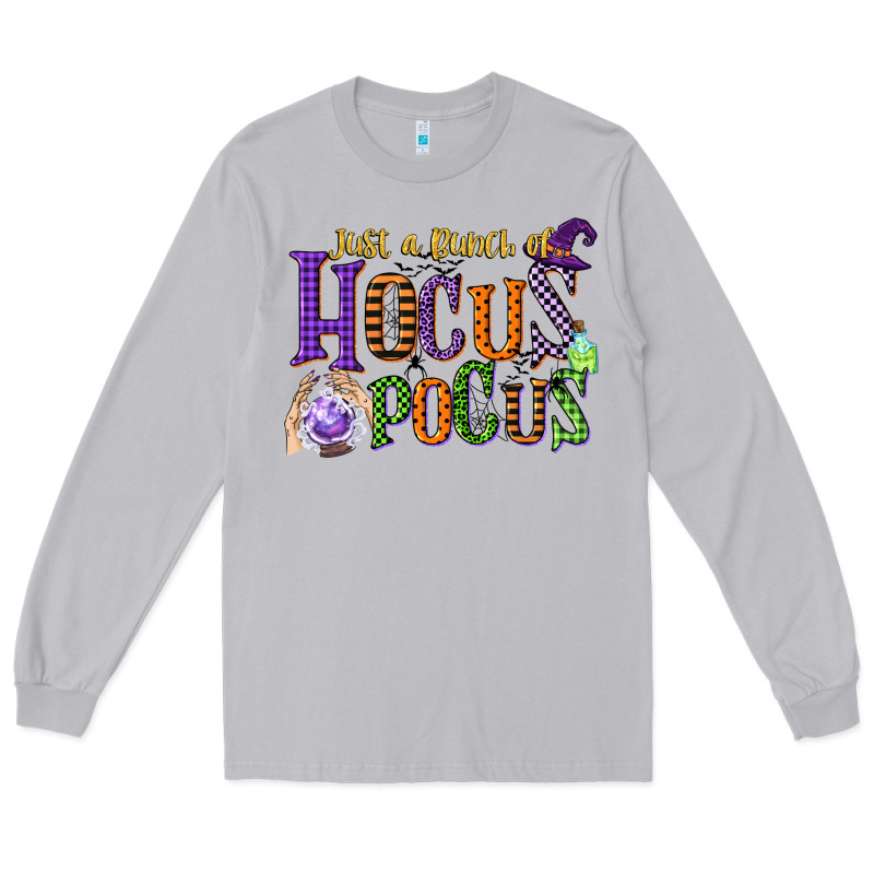 Just A Bunch Of Hocus Pocus Long Sleeve Tee by CowGirlArtShop | Teevron