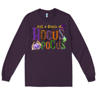 Plum just a bunch of hocus pocus Long Sleeve Tee - CowGirlArtShop