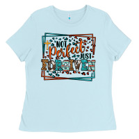Not Perfect Just Forgiven Ladies Tee | Teevron