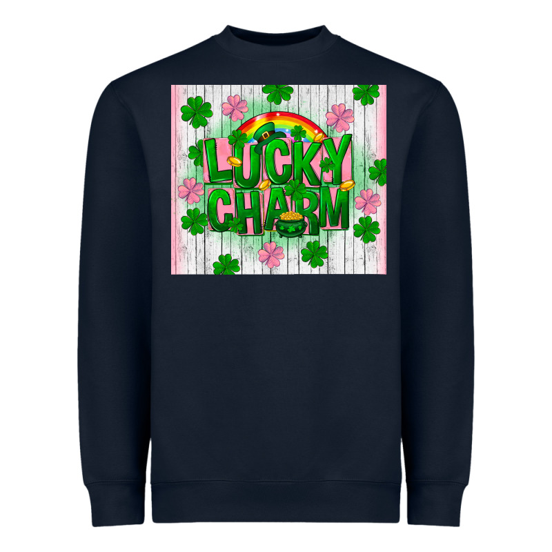 Lucky Charm St Patricks Heavyweight Sweatshirt by FaDigitalArtStudio | Teevron