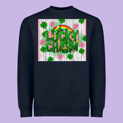 Lucky Charm St Patricks Heavyweight Sweatshirt Designed By Fadigitalartstudio