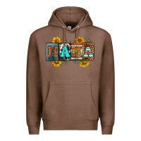 Chestnut license letters western mama Premium Hoodie - RanaPortraitStore