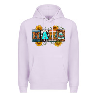 Lilac license letters western mama Premium Hoodie - RanaPortraitStore