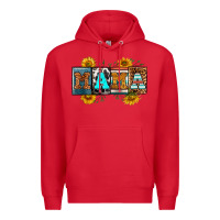 Red license letters western mama Premium Hoodie - RanaPortraitStore