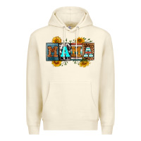 Sandshell license letters western mama Premium Hoodie - RanaPortraitStore