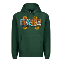 Sports Green license letters western mama Premium Hoodie - RanaPortraitStore