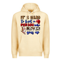 Pina Colada It's Hard To Beat A Person Who Never Gives Up Premium Hoodie - BundleAndBundleShop