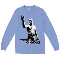 Colony Blue techno viking Long Sleeve Tee - lanVoArt