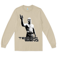 Mushroom techno viking Long Sleeve Tee - lanVoArt