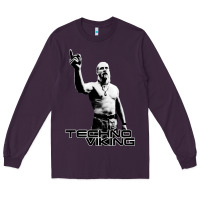 Plum techno viking Long Sleeve Tee - lanVoArt
