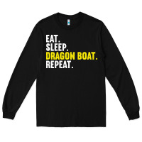Black Dragon Boat-Kdkal Long Sleeve Tee - lanVoArt