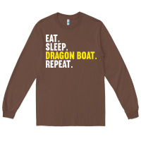 Chestnut Dragon Boat-Kdkal Long Sleeve Tee - lanVoArt