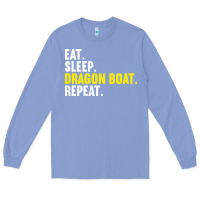 Colony Blue Dragon Boat-Kdkal Long Sleeve Tee - lanVoArt