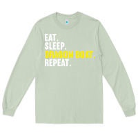 Matcha Dragon Boat-Kdkal Long Sleeve Tee - lanVoArt