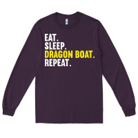 Plum Dragon Boat-Kdkal Long Sleeve Tee - lanVoArt