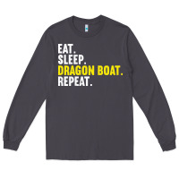 Smoke Dragon Boat-Kdkal Long Sleeve Tee - lanVoArt