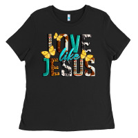 Black Love Like Jesus Ladies Tee - LillyAllenDesigns
