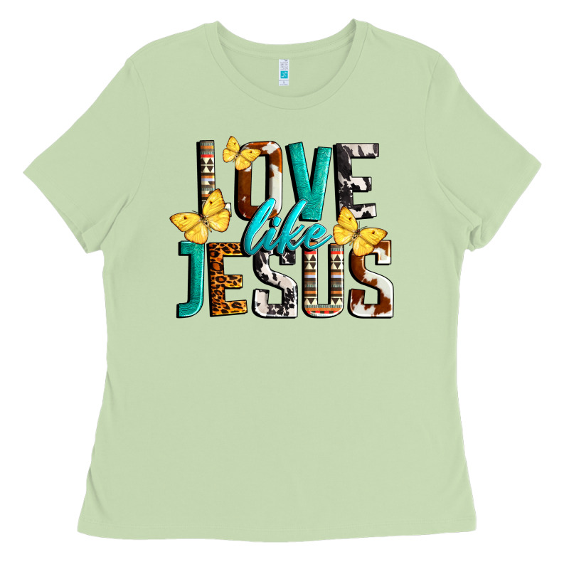 Love Like Jesus Ladies Tee by LillyAllenDesigns | Teevron