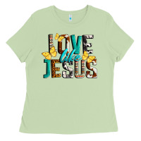 Matcha Love Like Jesus Ladies Tee - LillyAllenDesigns