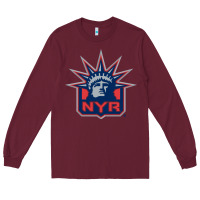 Burgundy ranger ny Long Sleeve Tee - lanVoArt