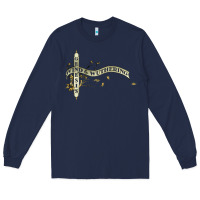Navy genesis   wind & wuthering Long Sleeve Tee - lanVoArt