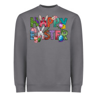 Storm Western Happy Easter Heavyweight Sweatshirt - BundleAndBundleShop