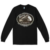 Black his master's voice Long Sleeve Tee - lanVoArt